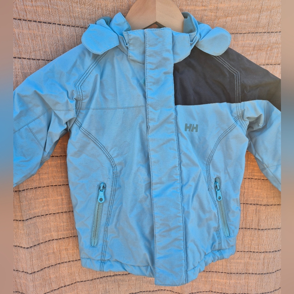 Helly Hansen Winter Jacket Size 4 Blue - Picture 4 of 5